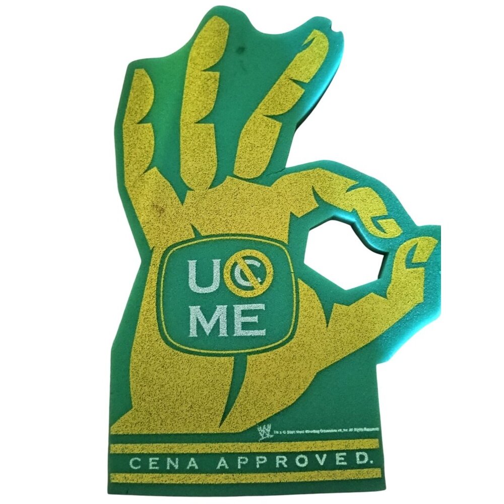 John Cena Foam Hand U Can’t C Me‎ Hustle Loyalty Respect